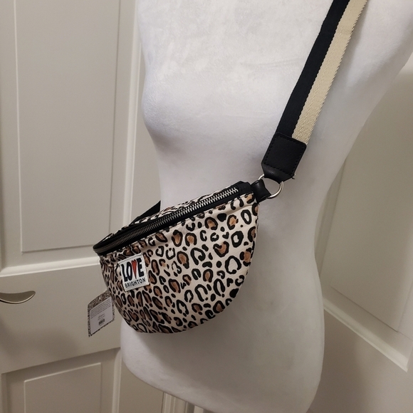 NWT Brighton "Wild Cat" Belt/Sling Bag Retails for $78, Lightweight, Versatile - Picture 4 of 10